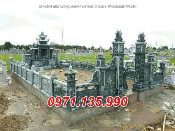 Mẫu nhà mồ đá để tro cốt đẹp bán tại long an - lăng mộ đá